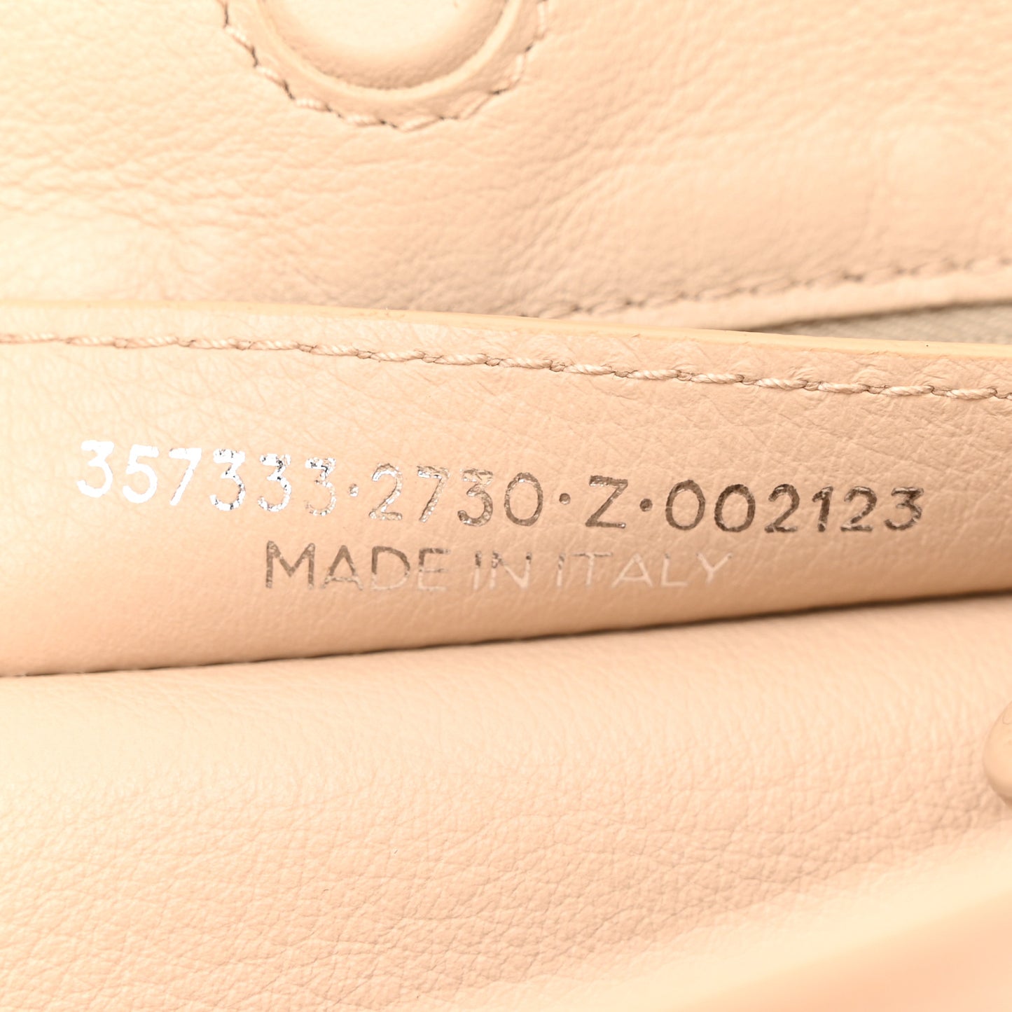 Calfskin Papier Mini A4 Zip Around Tote Light Beige