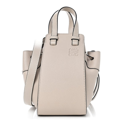 Loewe Grained Calfskin Mini Hammock Shoulder Bag Soft Soft White 1 of 6