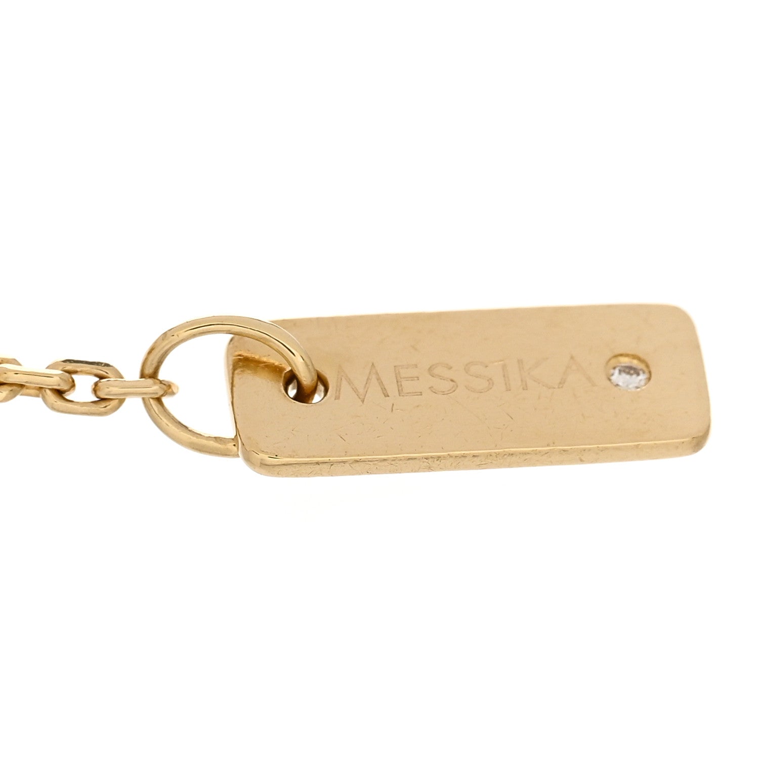Messika 18K Yellow Gold Diamond Move Uno Pave Bracelet 3 of 4