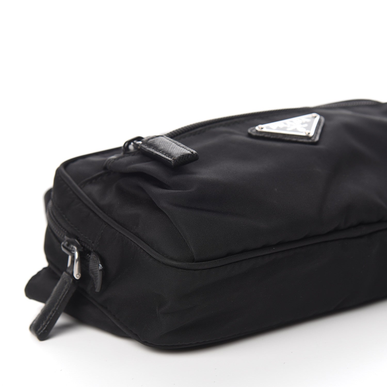 Prada Tessuto Nylon Belt Bag Black 7 of 10
