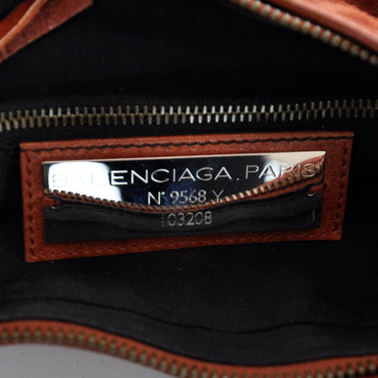 Balenciaga Chevre First Cognac 9 of 11