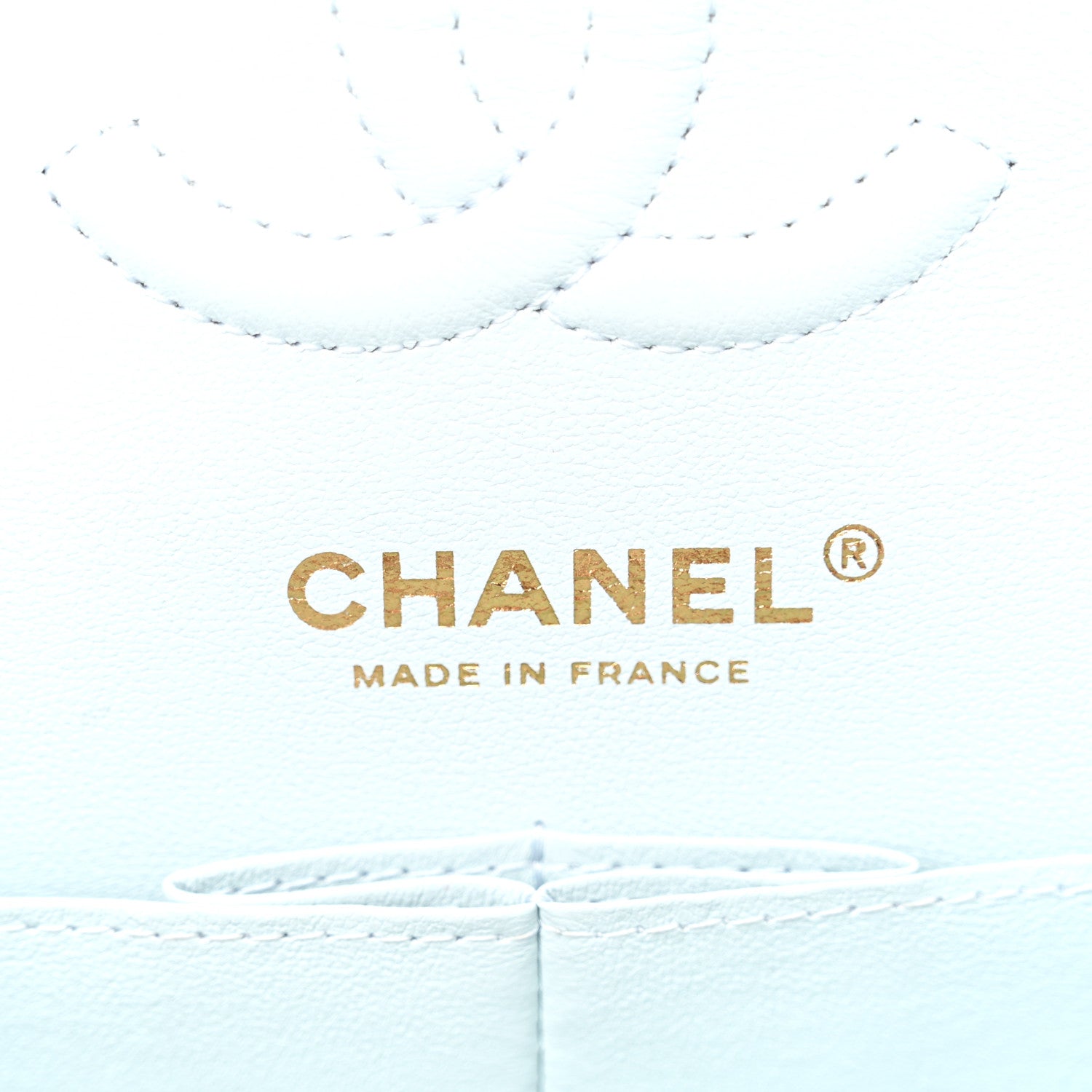 Chanel Caviar Quilted Small Double Flap Light Blue 6 of 11