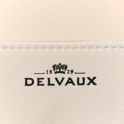 Delvaux Calfskin MM Tempete Satchel White 7 of 9