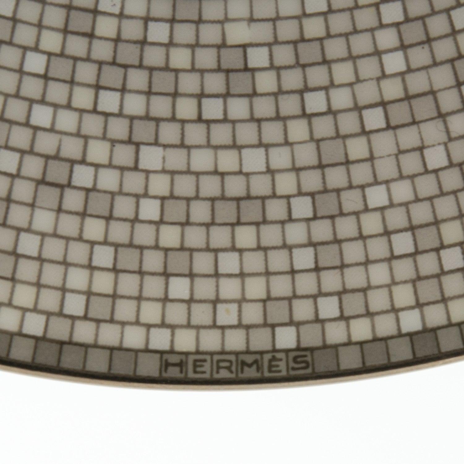 Hermes Porcelain Mosaique Au 24 Platine Tea Cup And Saucer Set Of 2 11 of 12
