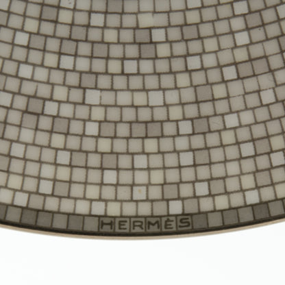 Hermes Porcelain Mosaique Au 24 Platine Tea Cup And Saucer Set Of 2 11 of 12