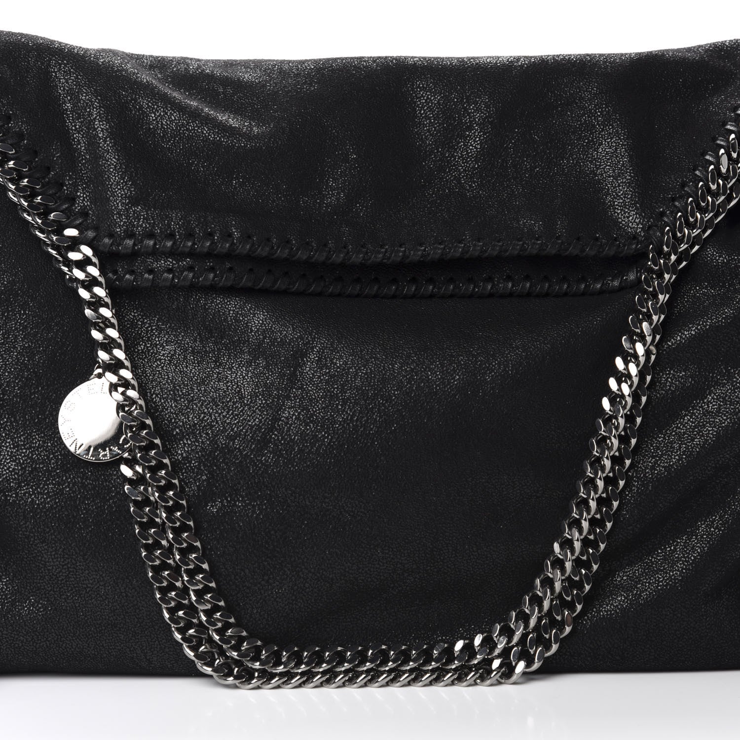 Stella McCartney Shaggy Deer Big Falabella Tote Black 11 of 11