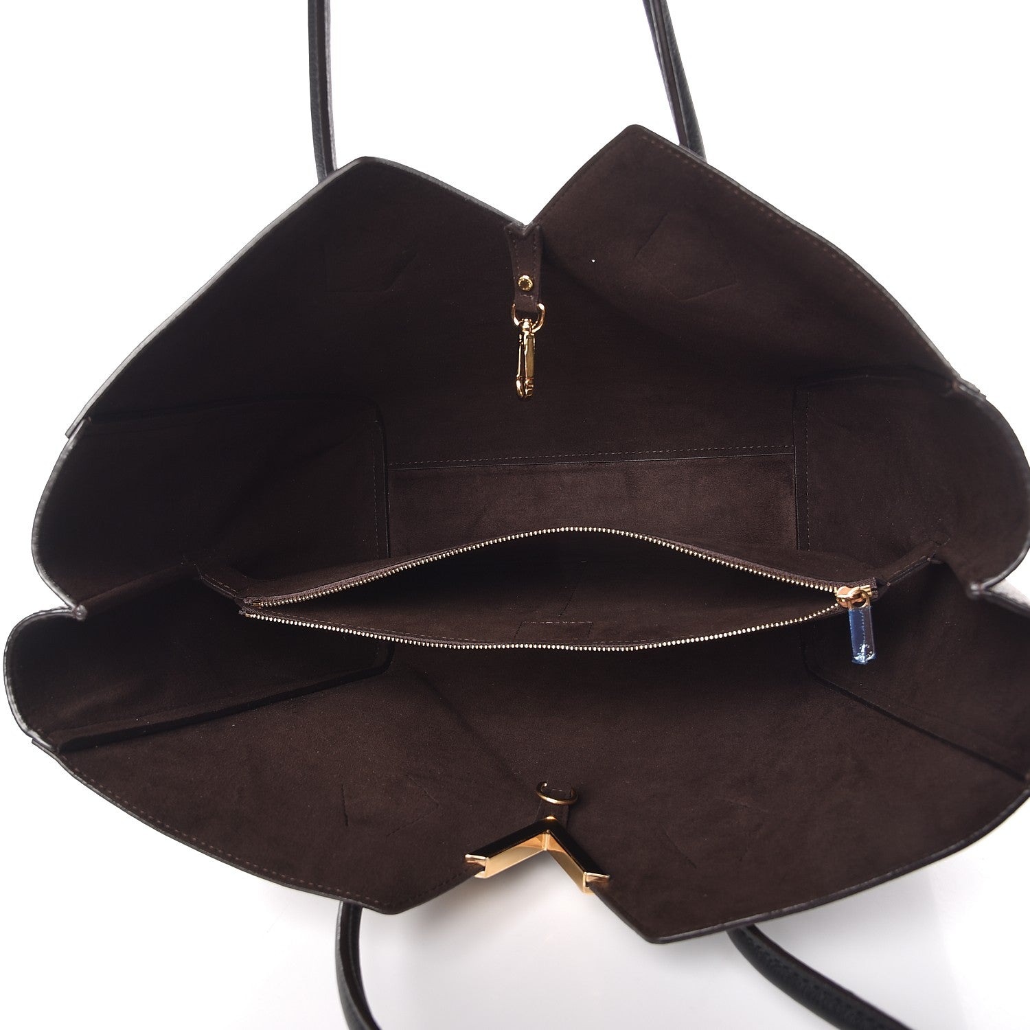 Louis Vuitton Calfskin Monogram Kimono Tote Black 6 of 7