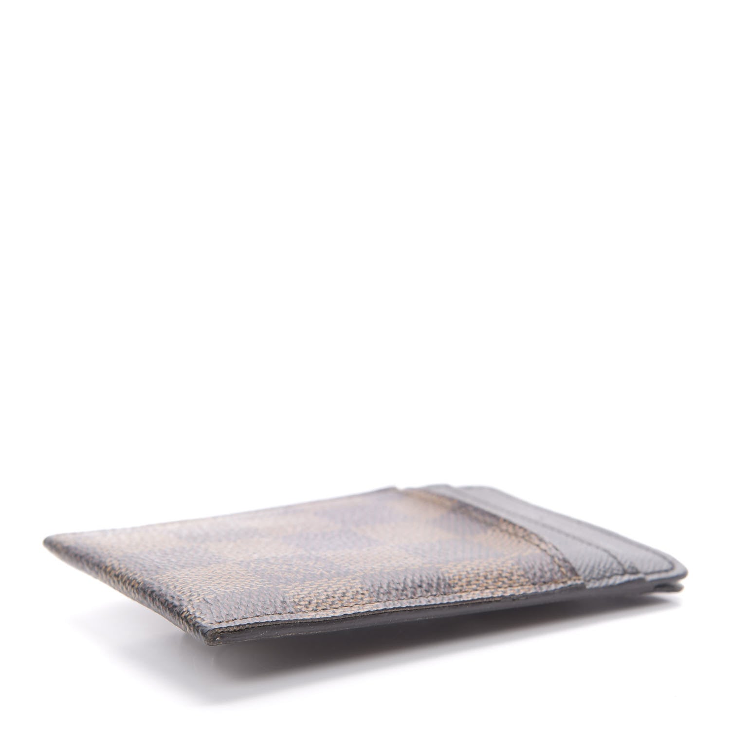 Louis Vuitton Damier Ebene Pince Card Holder Bill Clip 4 of 8