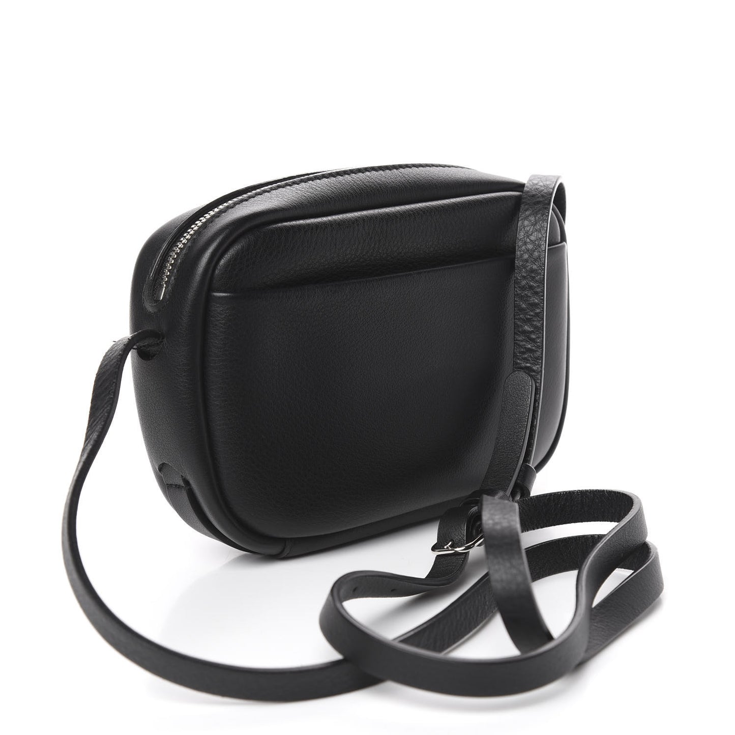 Calfskin Logo XS Everyday Camera Bag Black
