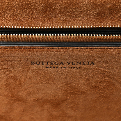 Bottega Veneta Calfskin Stamped Classic BV Bag Black 6 of 9