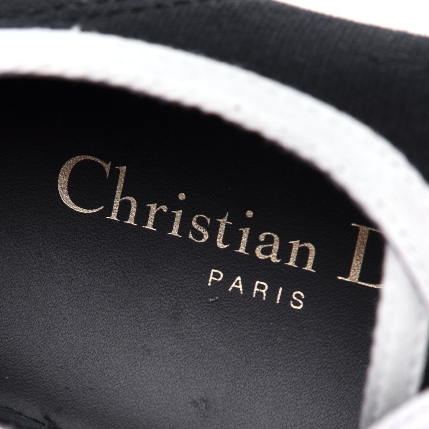Christian Dior Canvas Walk'N'Dior Low Top Sneakers 38 Black 13 of 14