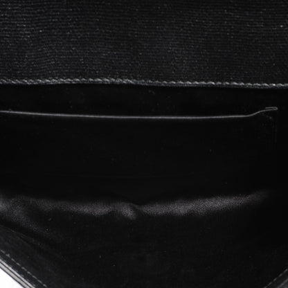 Saint Laurent Textured Leather ChYc Clutch Black 5 of 6