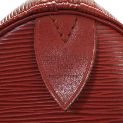 Louis Vuitton Epi Speedy 30 Red 9 of 9