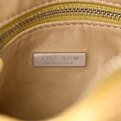 The Row Ostrich Lizard Mini Twin Crossbody Bag Yellow 6 of 15