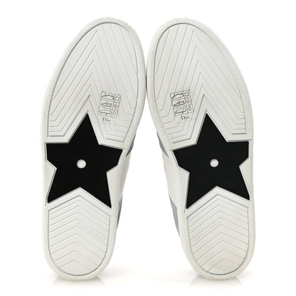 Christian Dior Calfskin Suede Dior Star Low Top Sneaker Mules 36 Azure Pale 6 of 10