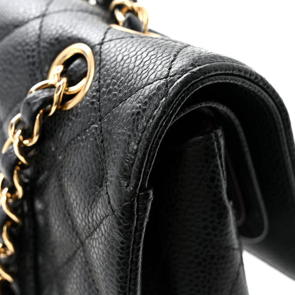 Chanel Caviar Quilted Medium Double Flap Black 13 of 13