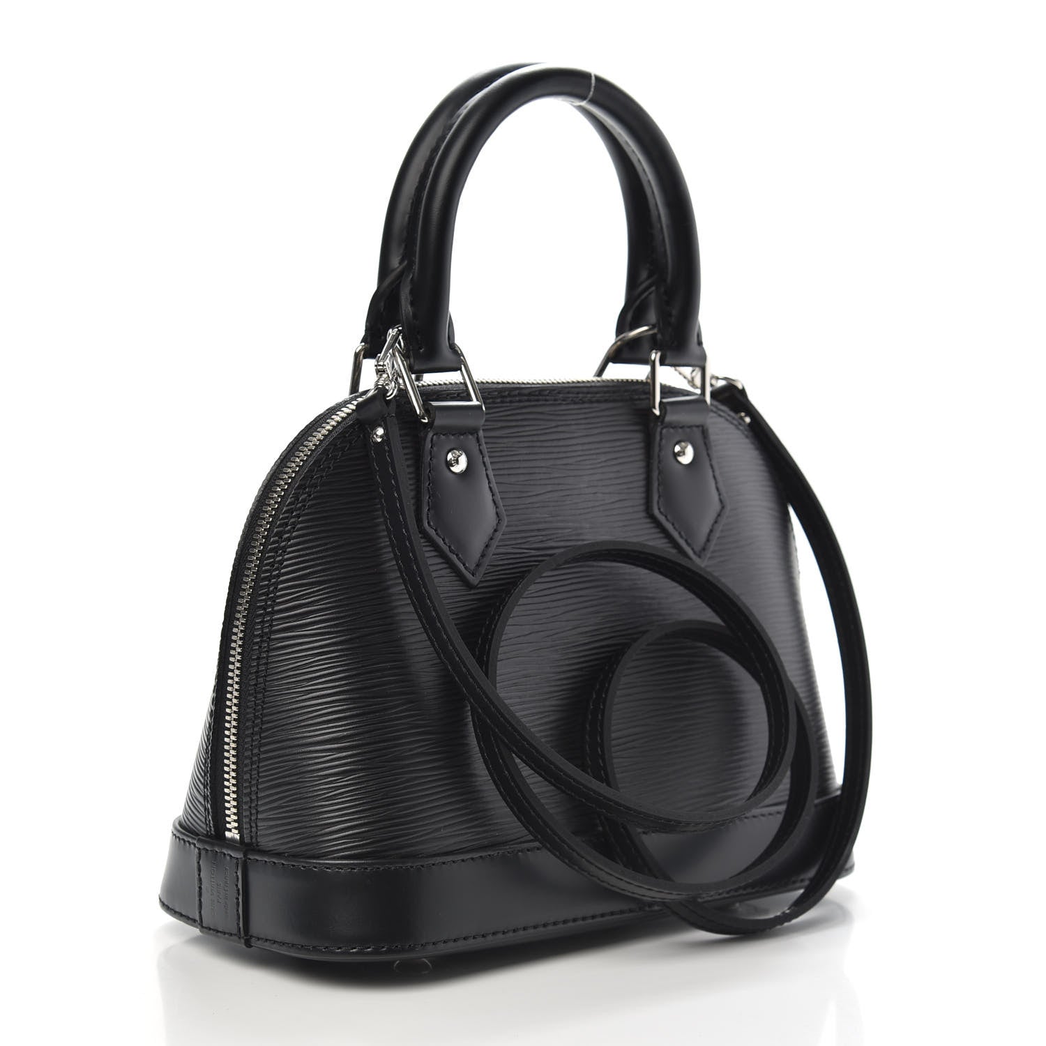 Louis Vuitton Epi Alma BB Black 3 of 9