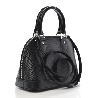 Louis Vuitton Epi Alma BB Black 3 of 9