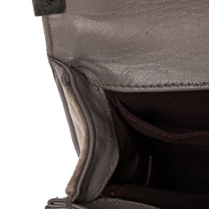 Chanel Velvet Quilted Small Boy Flap Grey 16 of 18