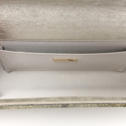 Jimmy Choo Acrylic Glitter Sweetie Clutch Champagne 5 of 9