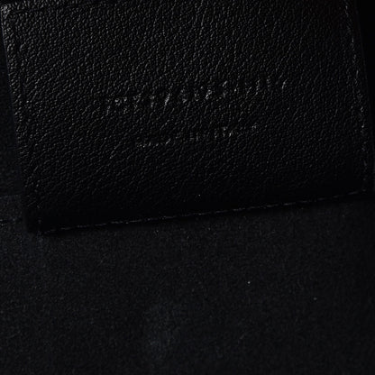 Saint Laurent Calfskin Large Shopping Tote Black 10 of 12