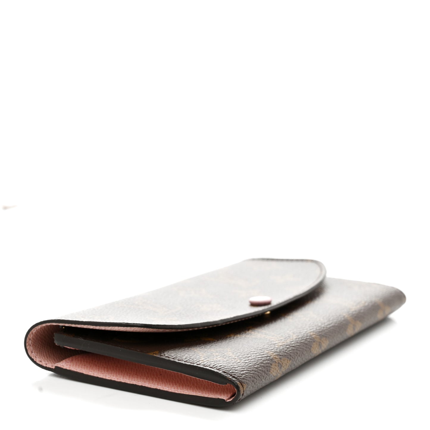 Monogram Emilie Wallet Rose Ballerine