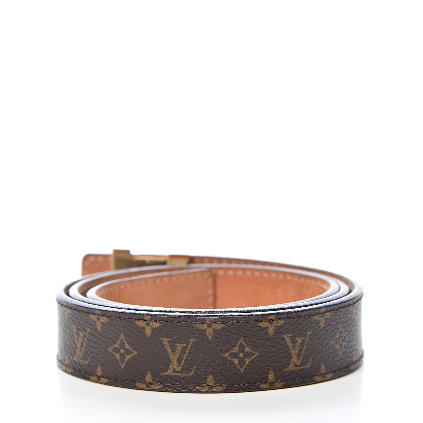 Mini Monogram 25mm LV Initiales Belt 85 34