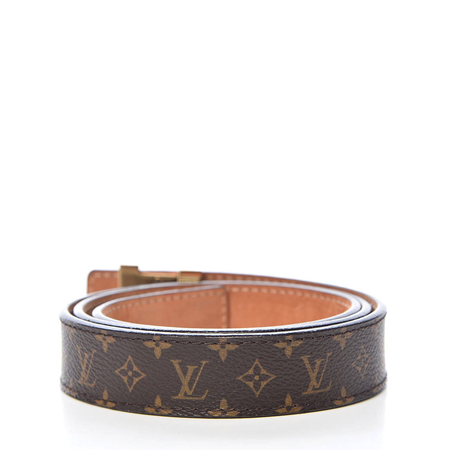 Louis Vuitton Mini Monogram 25mm LV Initiales Belt 85 34 3 of 8