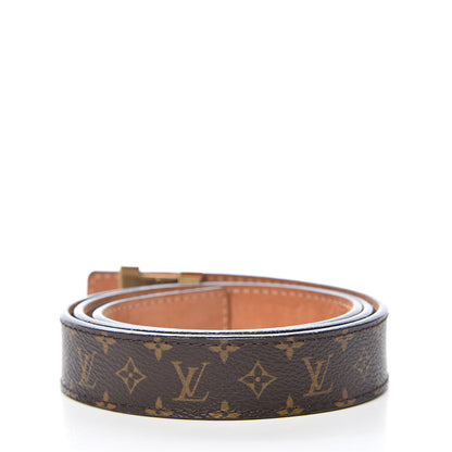 Louis Vuitton Mini Monogram 25mm LV Initiales Belt 85 34 3 of 8