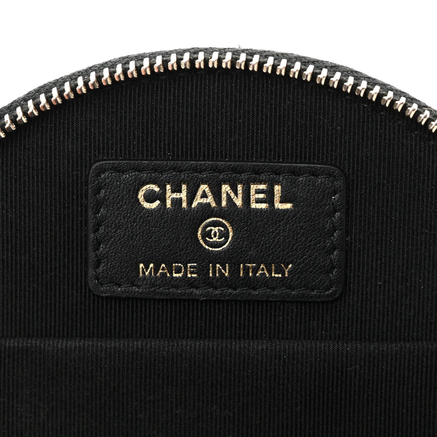 Chanel Caviar Quilted Round Handle With Care Vanity With Chain Black 7 of 13