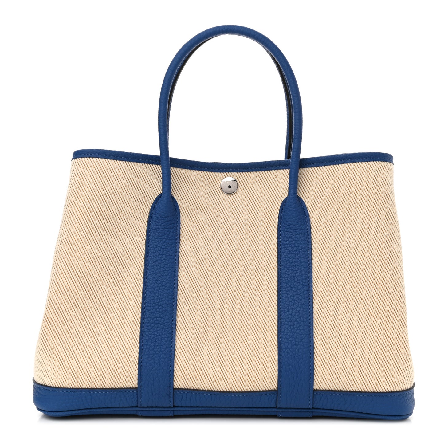 Twill H Negonda Garden Party 30 TPM Tote Ecru Desert Bleu France