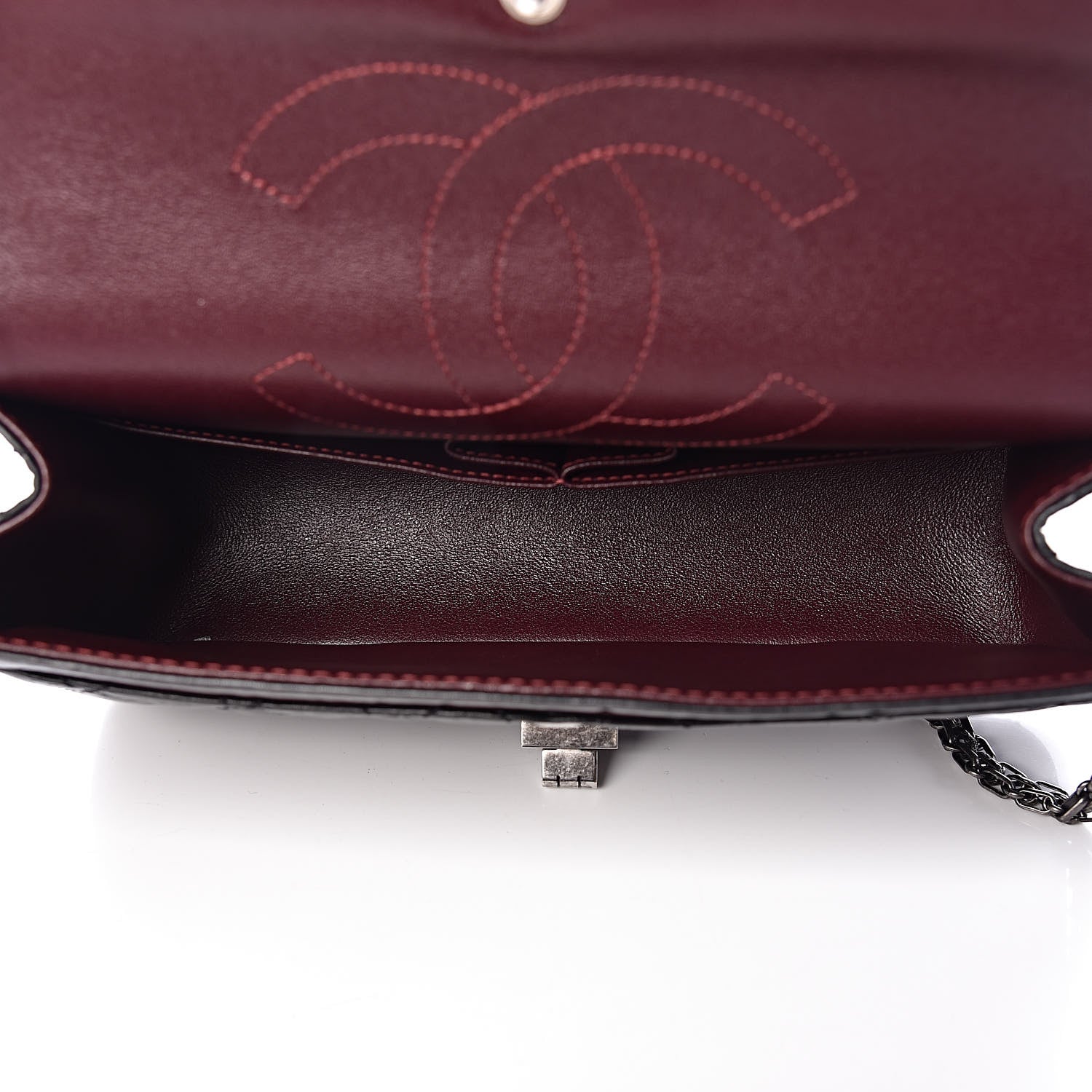 Chanel Aged Calfskin Quilted 2.55 Reissue 225 Flap Black 5 of 10