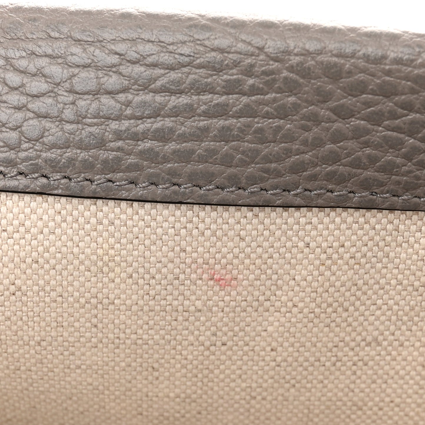 Pebbled Calfskin Small Dionysus Shoulder Bag Dusty Grey