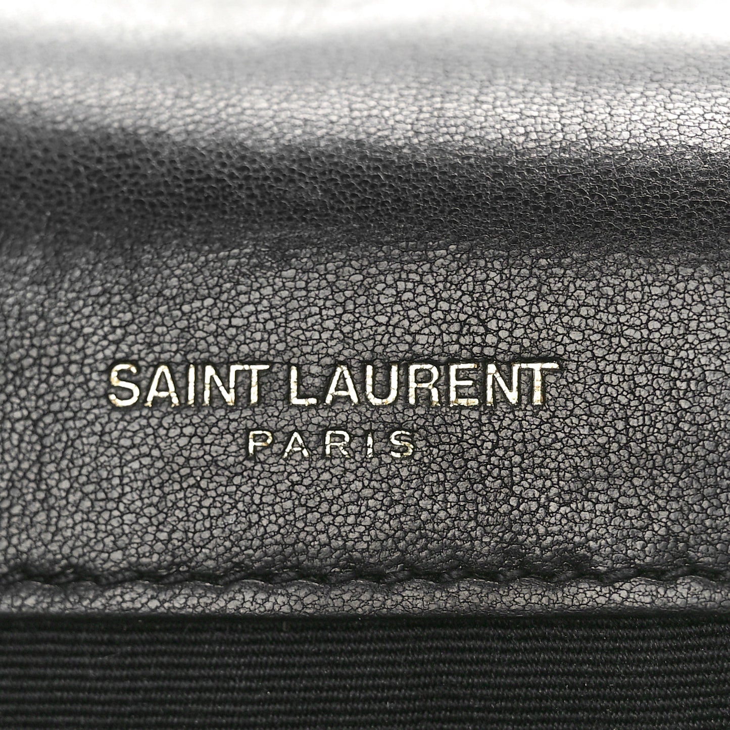 Lambskin Patchwork Monogram Large Jamie Black
