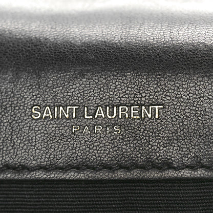 Saint Laurent Lambskin Patchwork Monogram Large Jamie Black 6 of 13