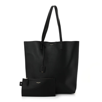 Saint Laurent Calfskin Medium Shopping Tote Black 3 of 15