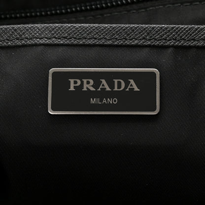 Prada Re-Nylon Saffiano Medium Backpack Bleuette 6 of 10