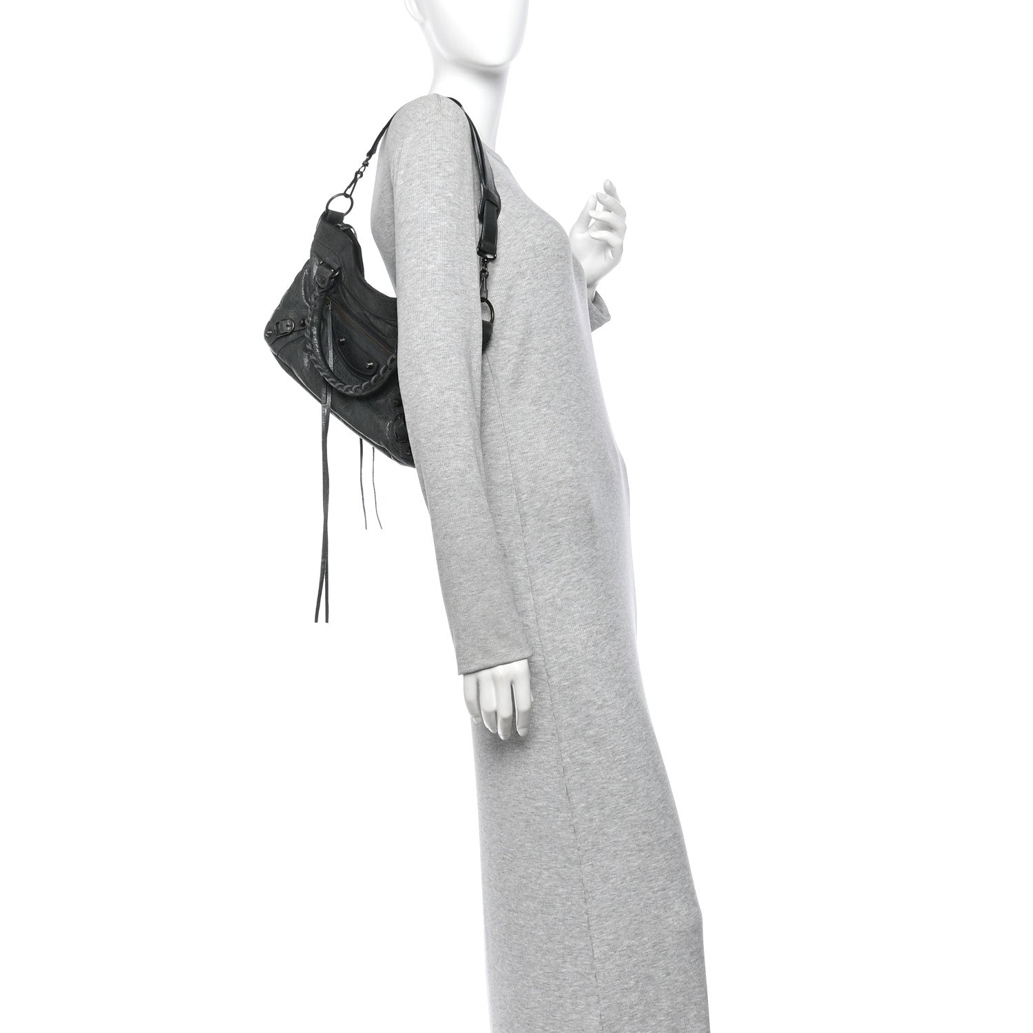 Balenciaga Agneau Classic Hardware First Anthracite 2 of 11