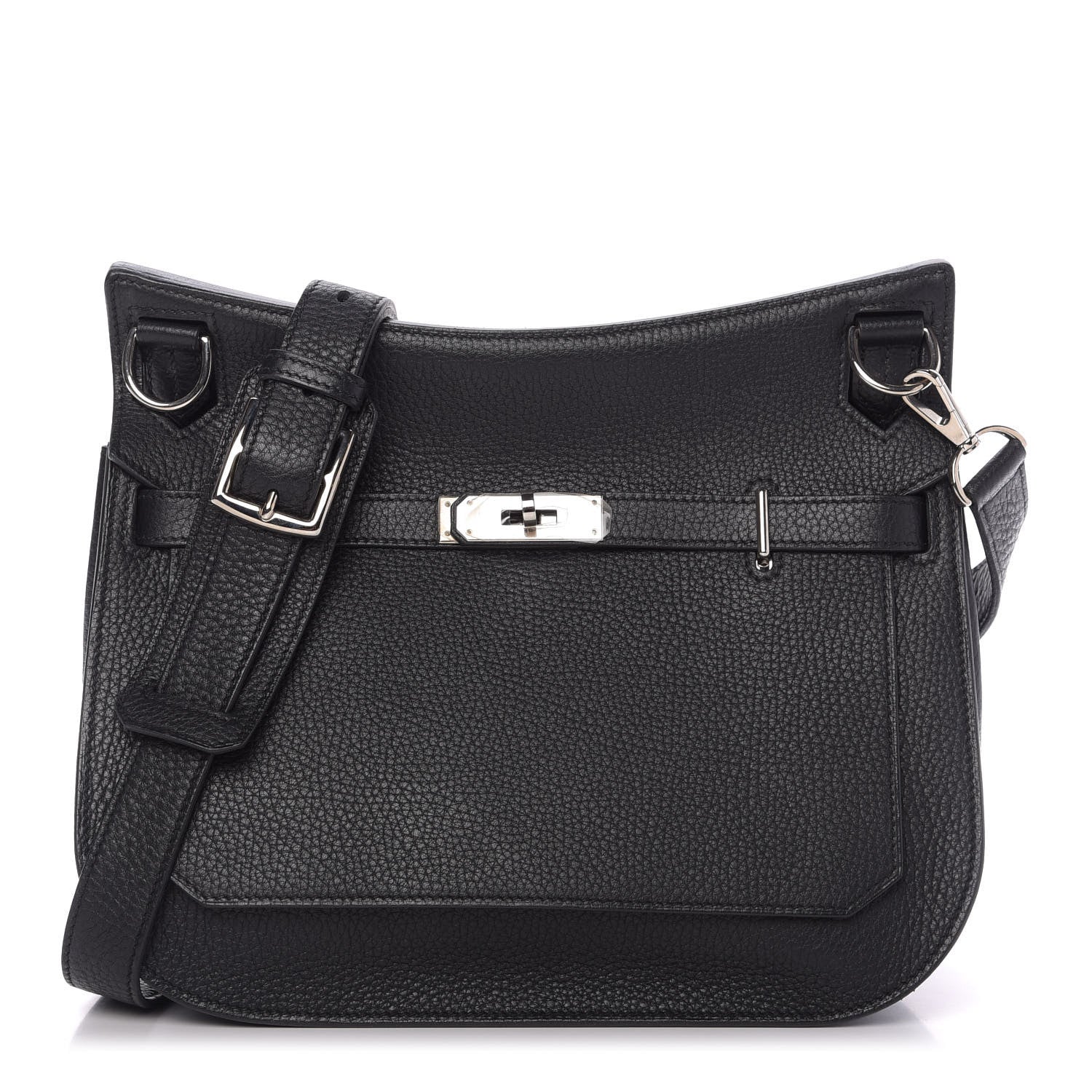 Hermes Taurillon Clemence Jypsiere 31 Black 1 of 9