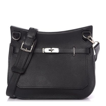 Hermes Taurillon Clemence Jypsiere 31 Black 1 of 9