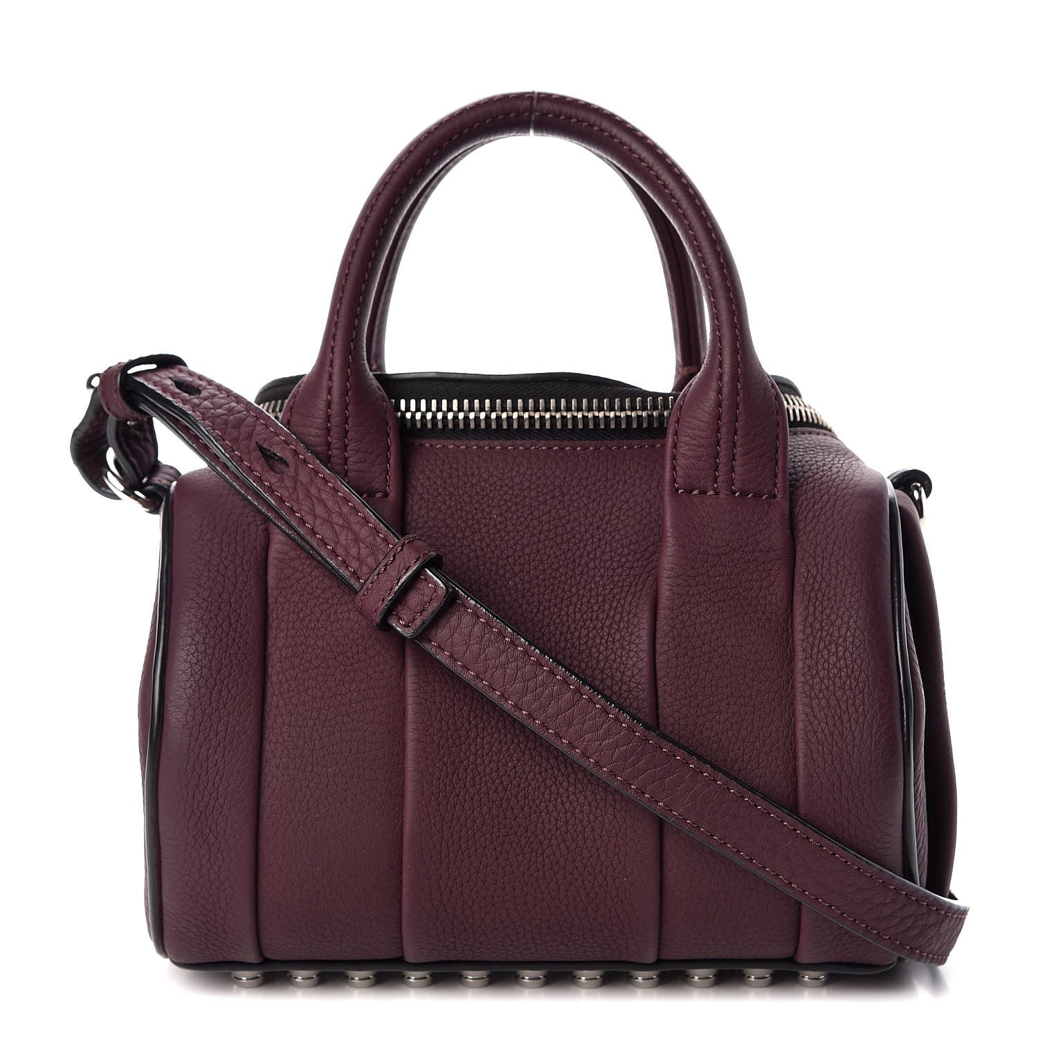 Alexander Wang Pebbled Calfskin Mini Rockie Matte Oxblood 1 of 7