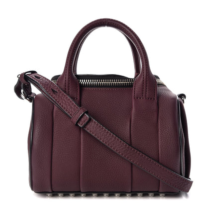 Alexander Wang Pebbled Calfskin Mini Rockie Matte Oxblood 1 of 7