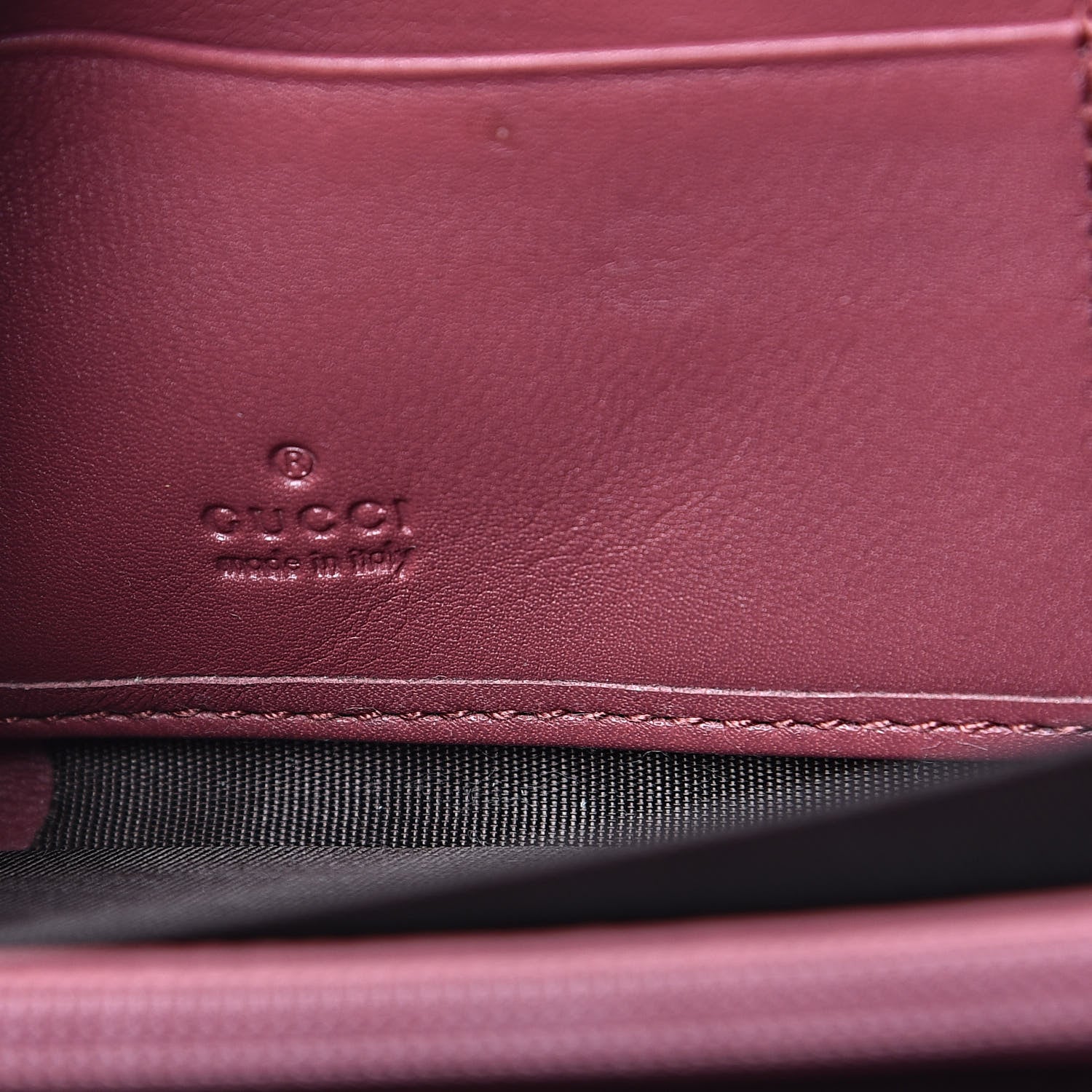 Gucci GG Supreme Monogram Blooms Zip Around Wallet Beige Multicolor Dry Rose 6 of 11