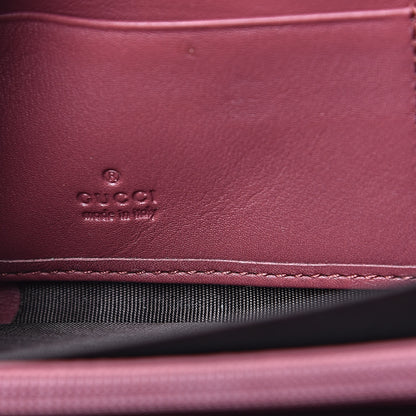 Gucci GG Supreme Monogram Blooms Zip Around Wallet Beige Multicolor Dry Rose 6 of 11