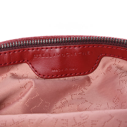 Stella McCartney Shaggy Deer Falabella Fold Over Tote Burgundy 6 of 10