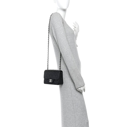 Chanel Caviar Quilted Mini Square Flap Black 2 of 14