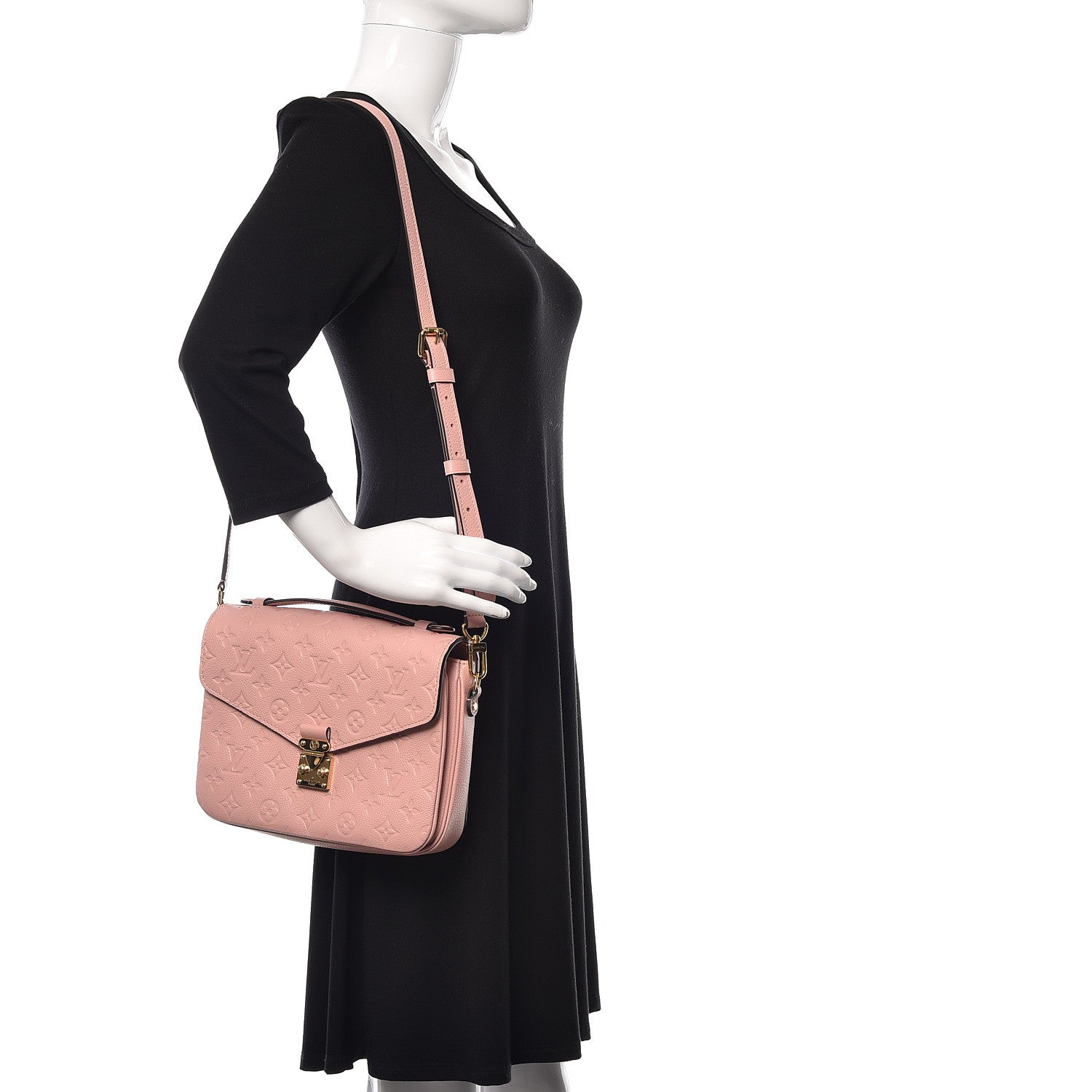 Louis Vuitton Empreinte Pochette Metis Rose Poudre 2 of 9