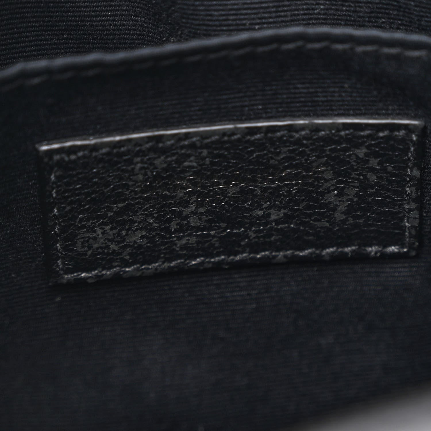 Saint Laurent Calfskin Matelasse Monogram Monochrome Lou Camera Bag Black 6 of 12