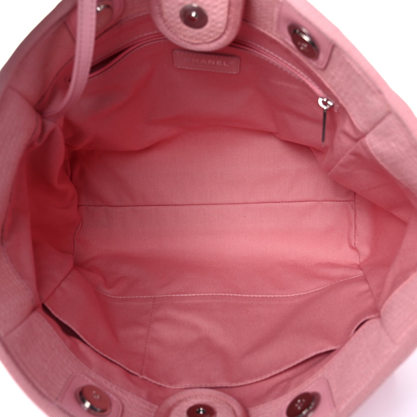 Mixed Fibers Small Deauville Tote Pink
