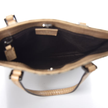Gucci GG Supreme Monogram Mini Vertical Tote Beige 5 of 15